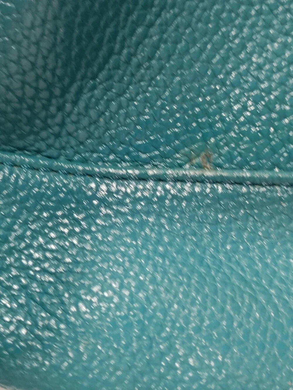 Michael Kors Teal Pebbled Leather Hobo with Gold Hardware